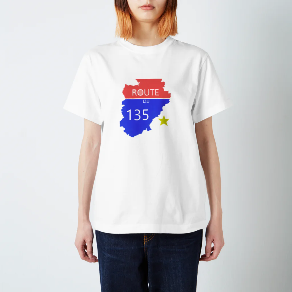 taru_のroute135_izu スタンダードTシャツ