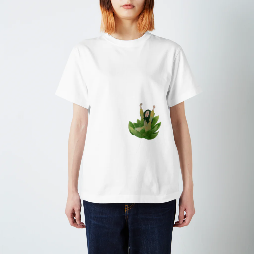 t_makino_714の森となる芽吹くちゃん Regular Fit T-Shirt