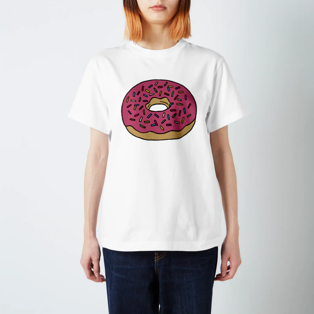 HUI-Studio.のPINK DONUT スタンダードTシャツ