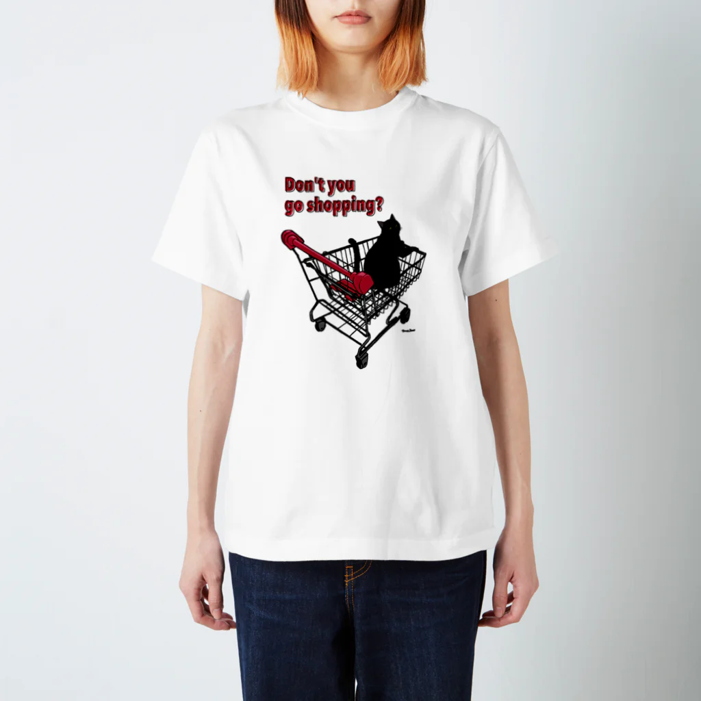 kima-maniのDon't you go shopping? Regular Fit T-Shirt