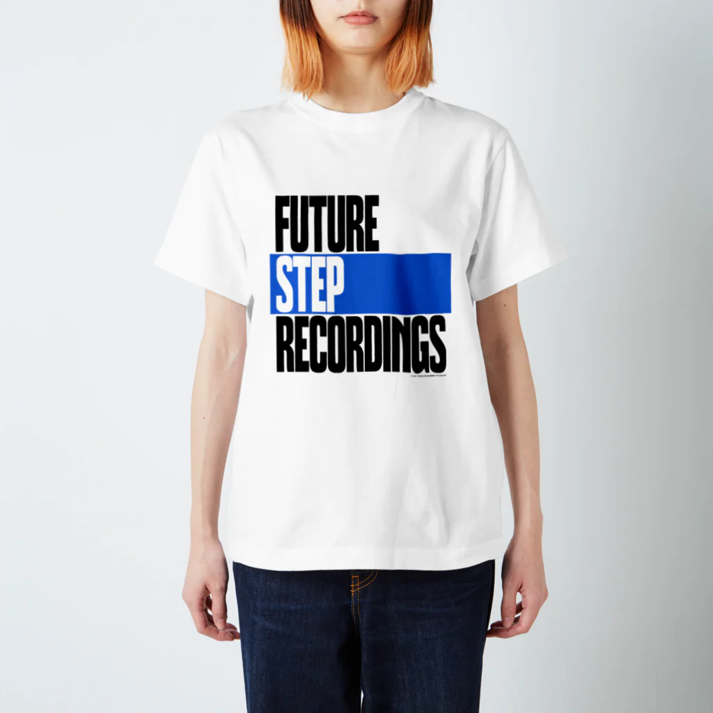 CHAKRAのFUTURE STEP RECORDINGS 10th Anniversary (BLUE LINE) スタンダードTシャツ