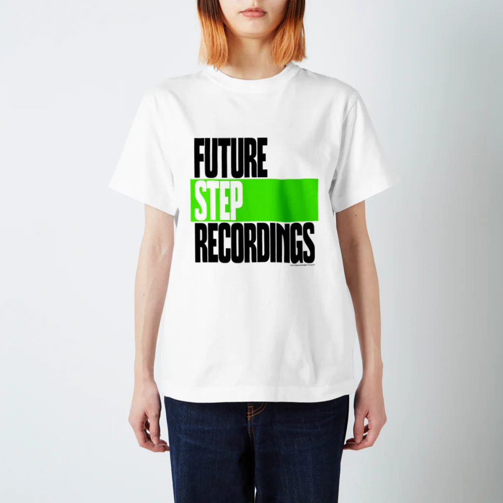 CHAKRAのFUTURE STEP RECORDINGS 10th Anniversary (GREEN LINE) スタンダードTシャツ