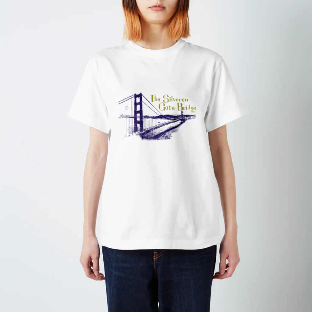 minelの銀門橋 スタンダードTシャツ