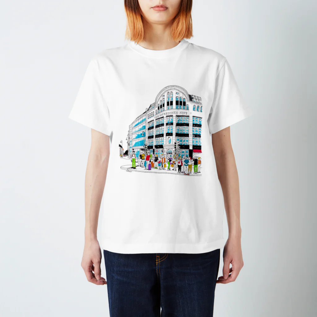 Natsumi TsuchidaのBerlinシリーズ「信号待ち」 スタンダードTシャツ