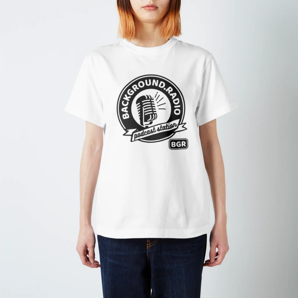 Background.radioのロゴ Regular Fit T-Shirt