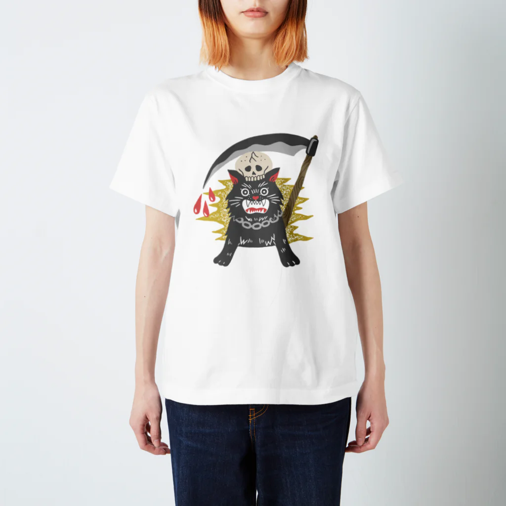 福屋のReaper cat スタンダードTシャツ