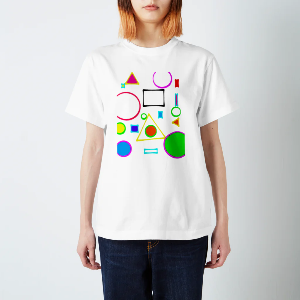 あっかのカラフルフル Regular Fit T-Shirt