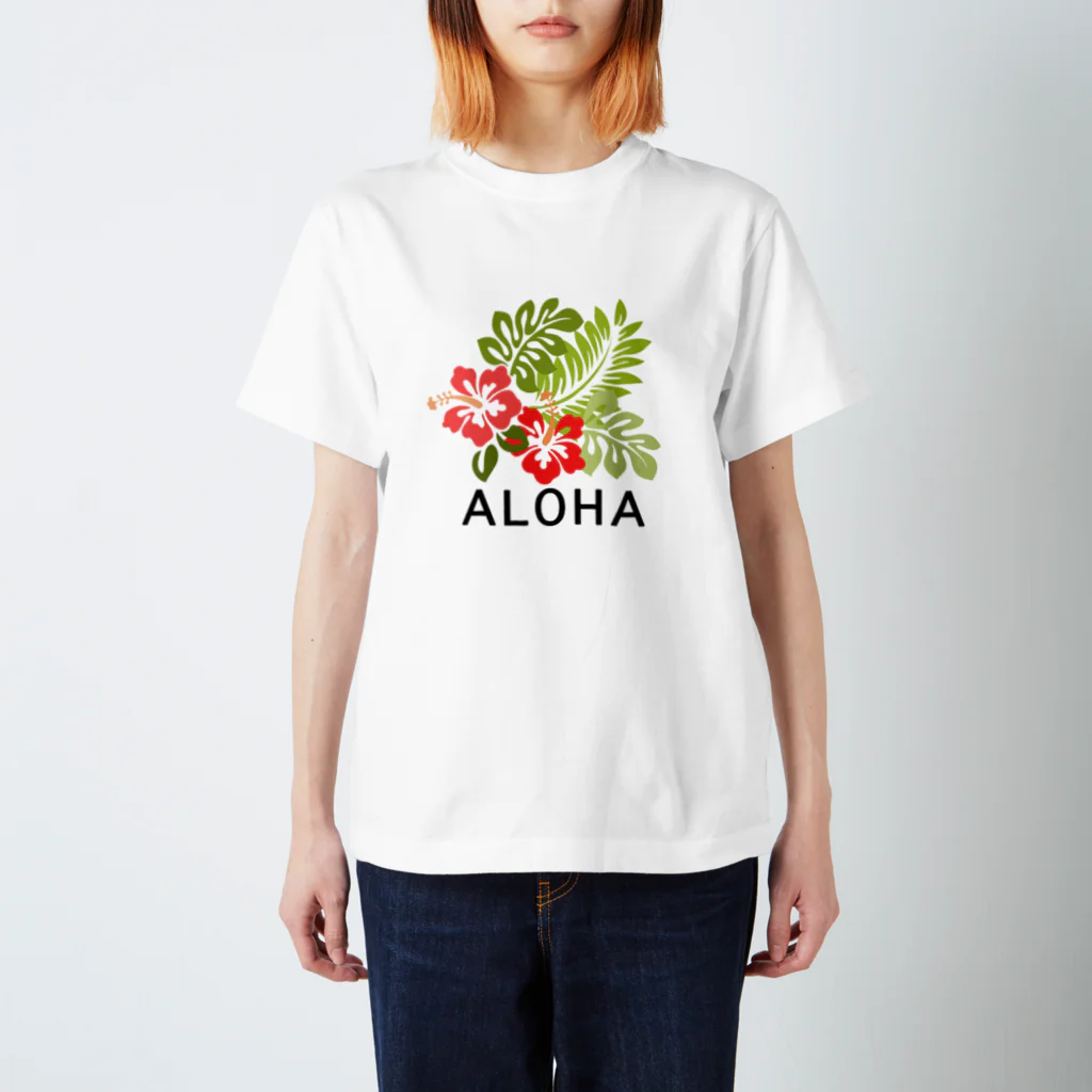 Monokomono+のALOHA プルメリア スタンダードTシャツ