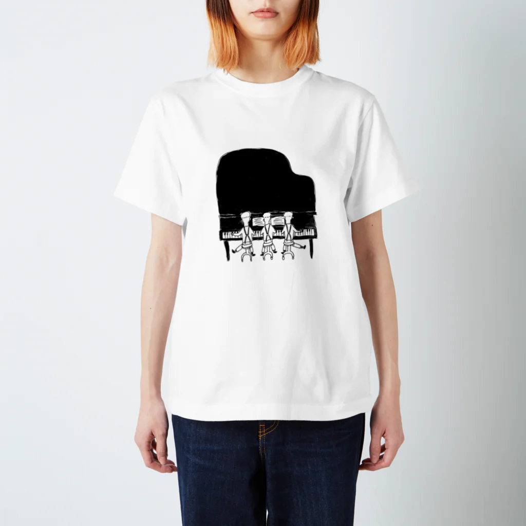 室井雑貨屋のピアノトリオ スタンダードTシャツ