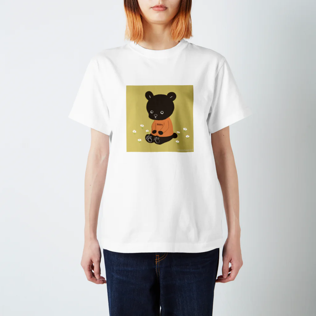 ぬこぬこペイントのkogumaちゃん Regular Fit T-Shirt