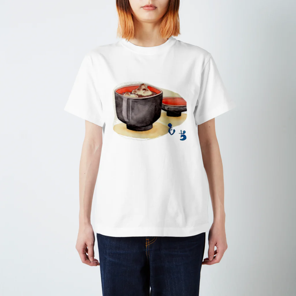 ぽんぽこ商店の餅の食べ方　ぜんざい Regular Fit T-Shirt