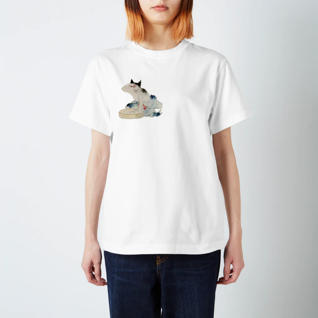 猫又けやぐやのやんのかぅおらぁ スタンダードTシャツ