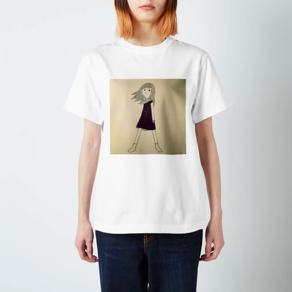 p_oのgirl1(full) Regular Fit T-Shirt