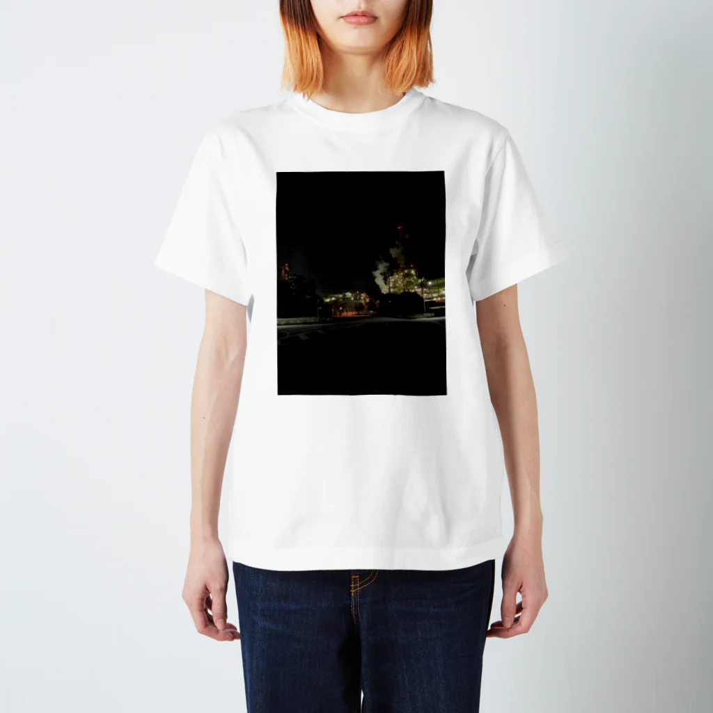 Rena c imientの夜景とStarlight Regular Fit T-Shirt