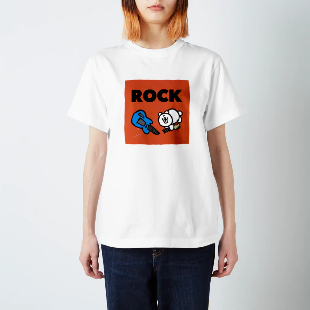 福留茜のROCK(赤) スタンダードTシャツ