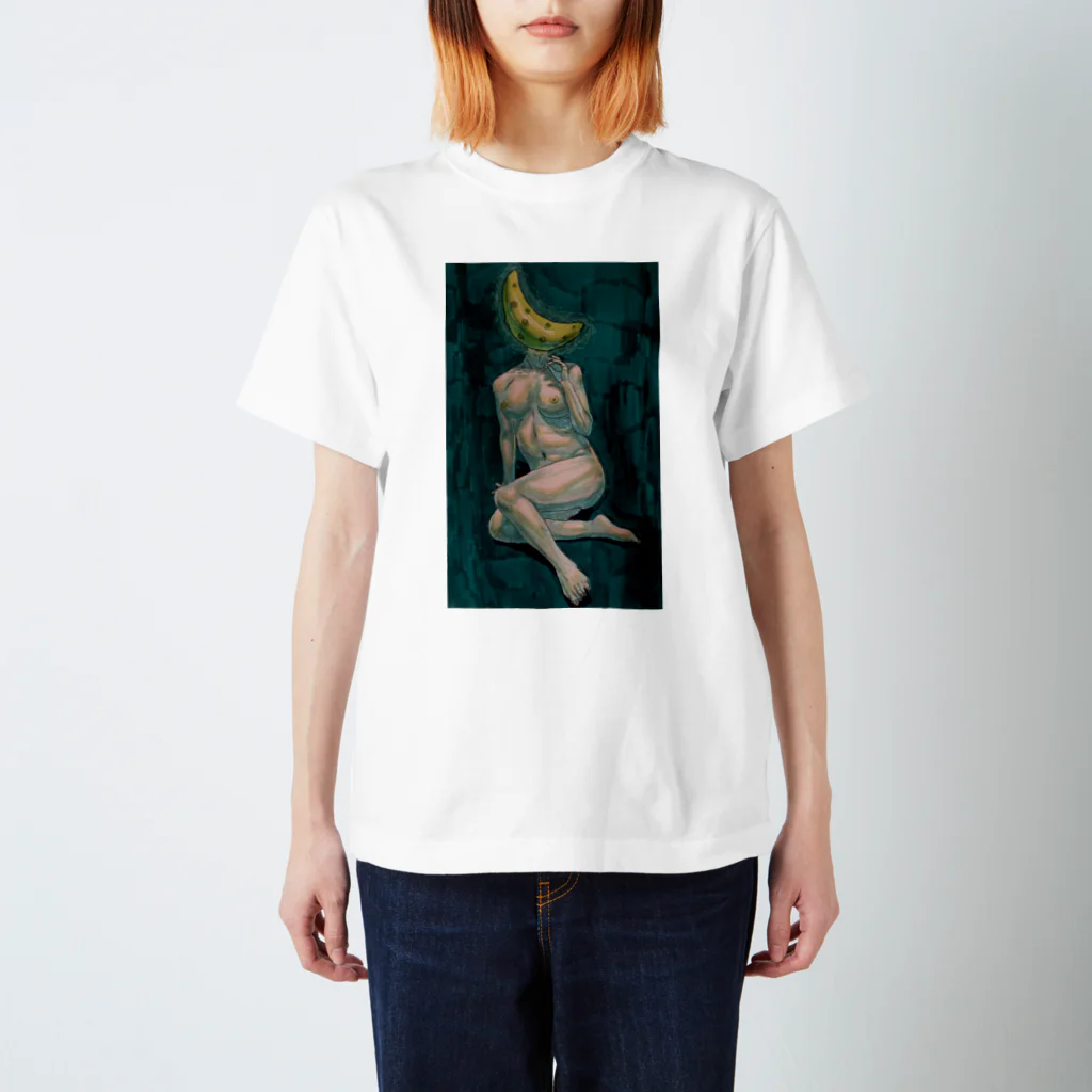 koaraの三日月の婀娜 Regular Fit T-Shirt