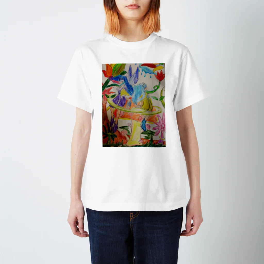 taxi1mのはなちゃん服　しずかな森 Regular Fit T-Shirt