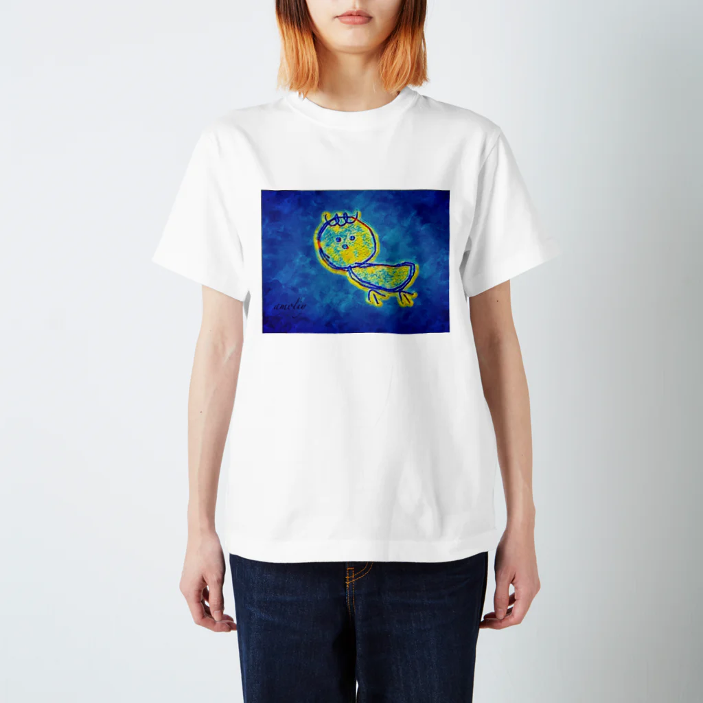 Amoliy のか弱い鳥 スタンダードTシャツ