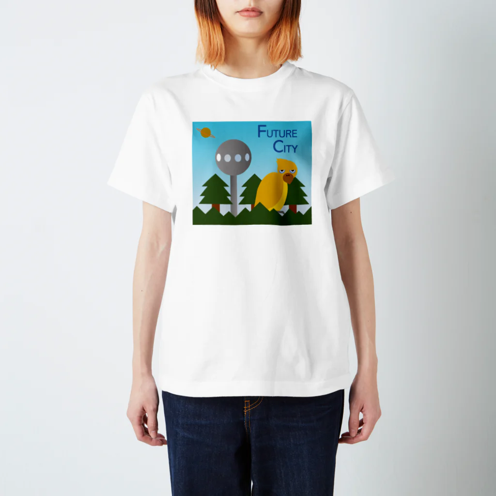 ピアンポン -phangpon-のFUTURE CITY(FOREST) スタンダードTシャツ