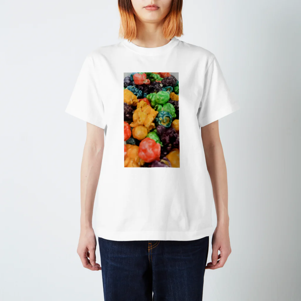 CLUB KOKUTEのcolorful popcorn スタンダードTシャツ