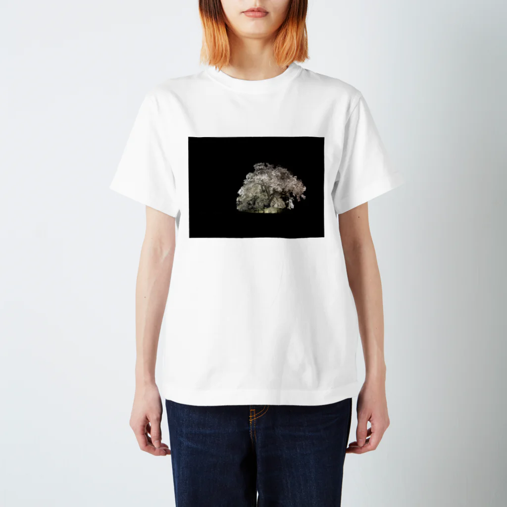 月華の夜桜 Regular Fit T-Shirt