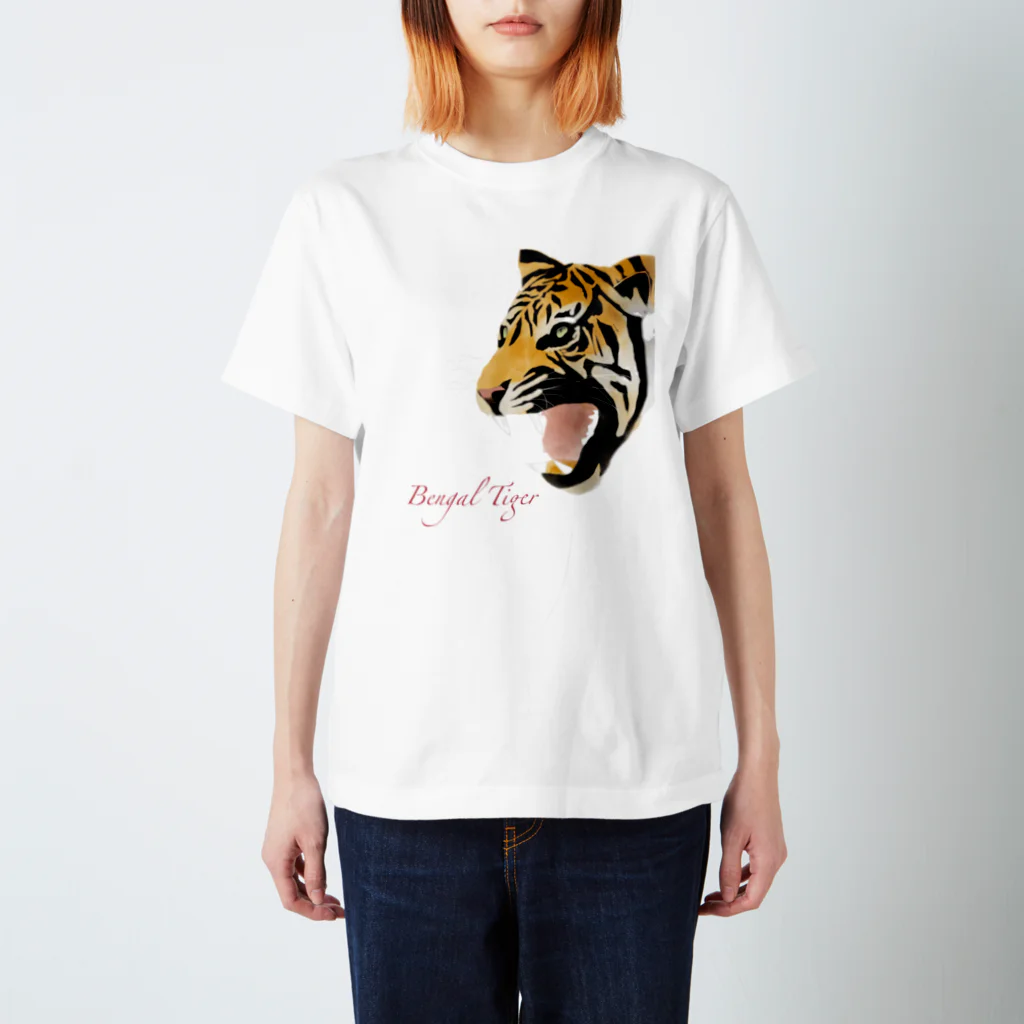 りっちゃんのへや。のBengal Tiger Regular Fit T-Shirt