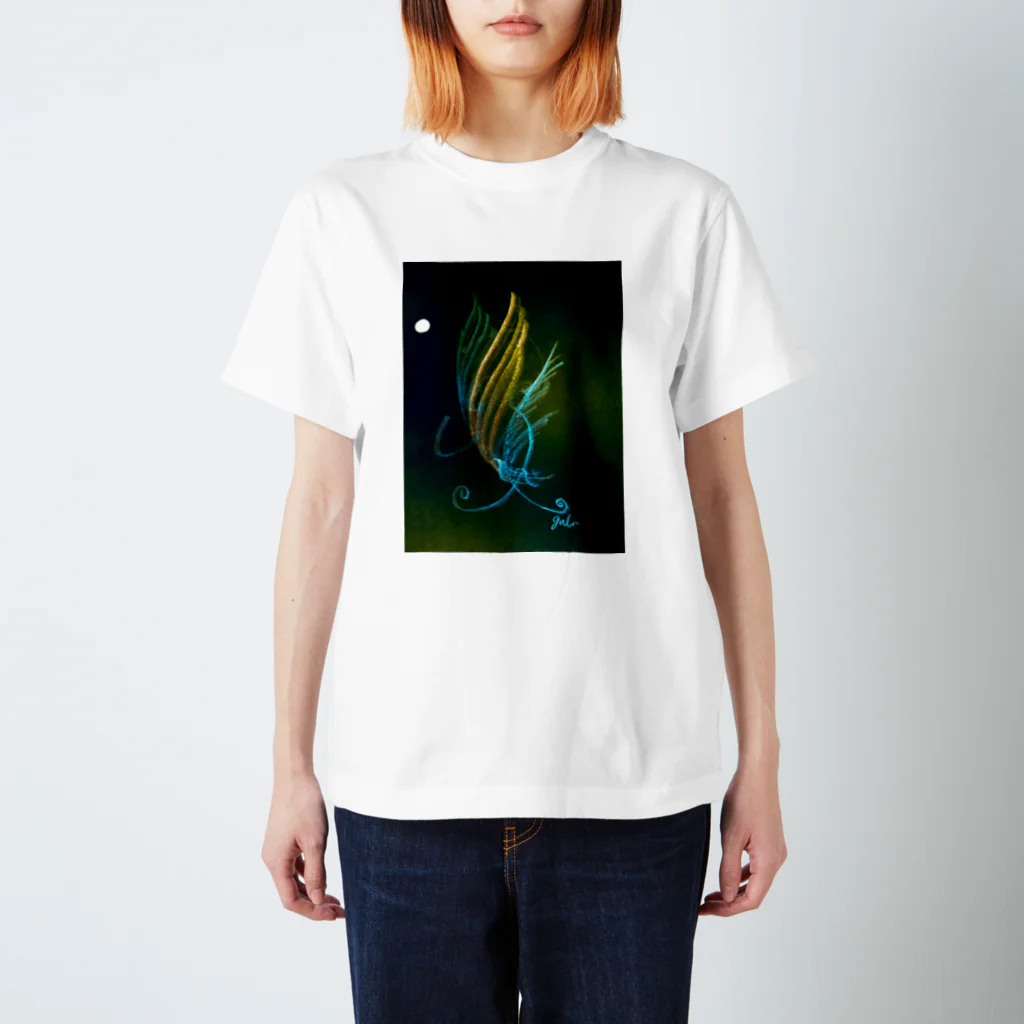 ガルアートのnight feather スタンダードTシャツ