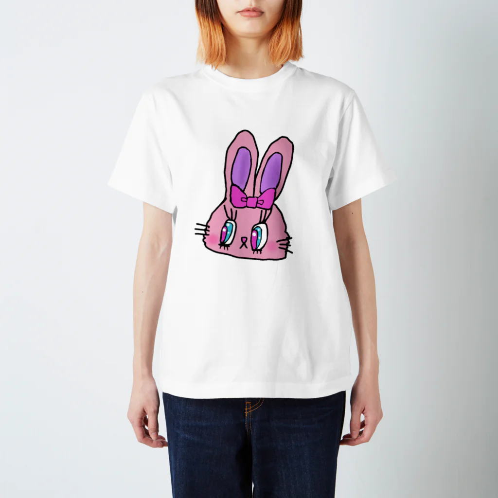 sarichamshopのちゃむらびちゃん スタンダードTシャツ