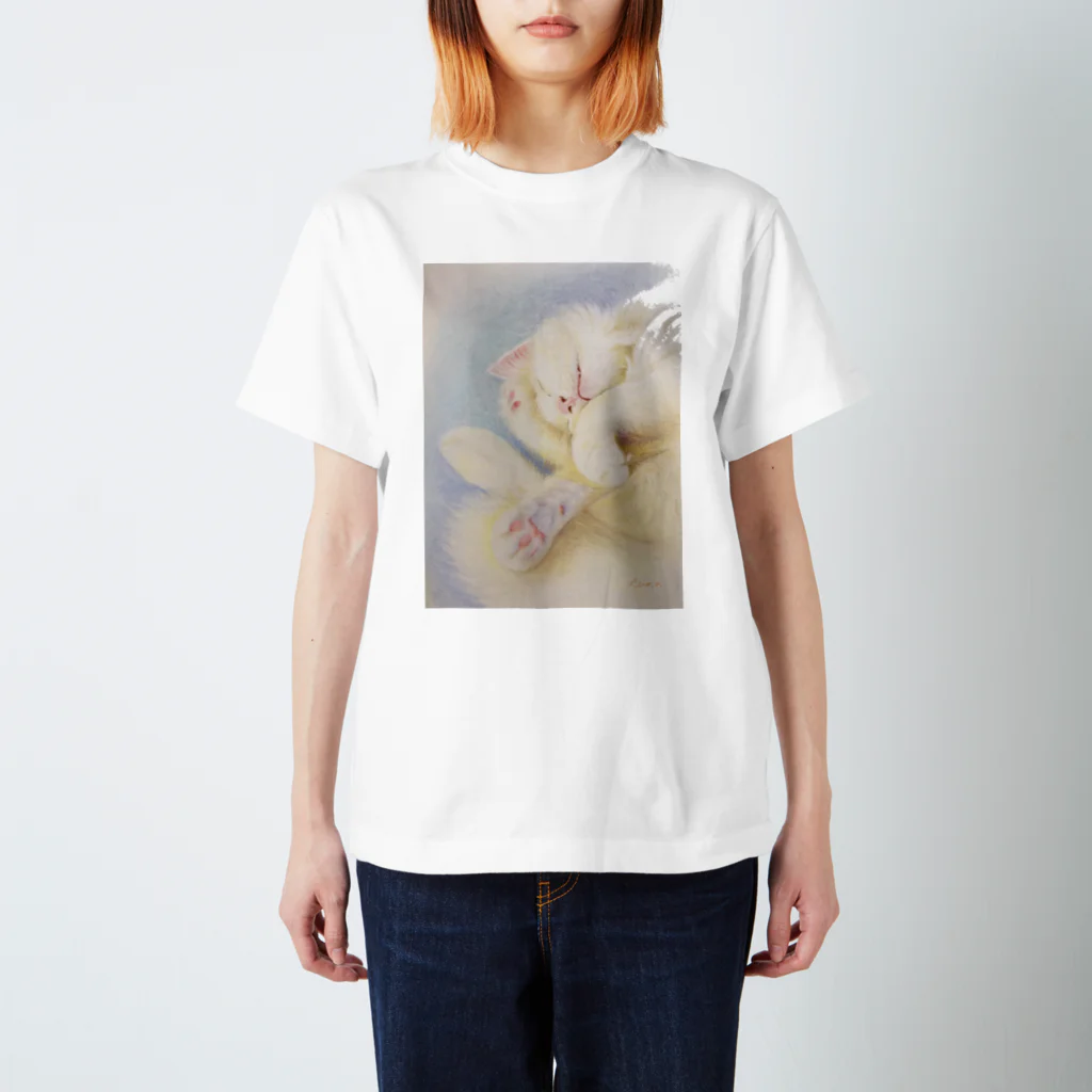 アトリエねこまどのペコちゃん夢の中 Regular Fit T-Shirt