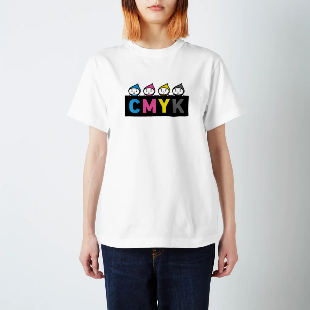 それゆけ！インキちゃん！のCMYKインキちゃんTシャツ スタンダードTシャツ