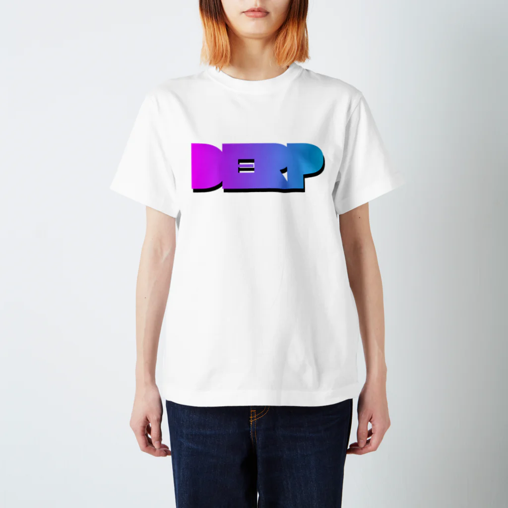 Waste CabaretのTeam DERP Logo 3D スタンダードTシャツ