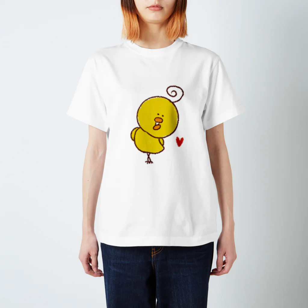 小鳥遊 楓®(すごく強い)のひよこ スタンダードTシャツ