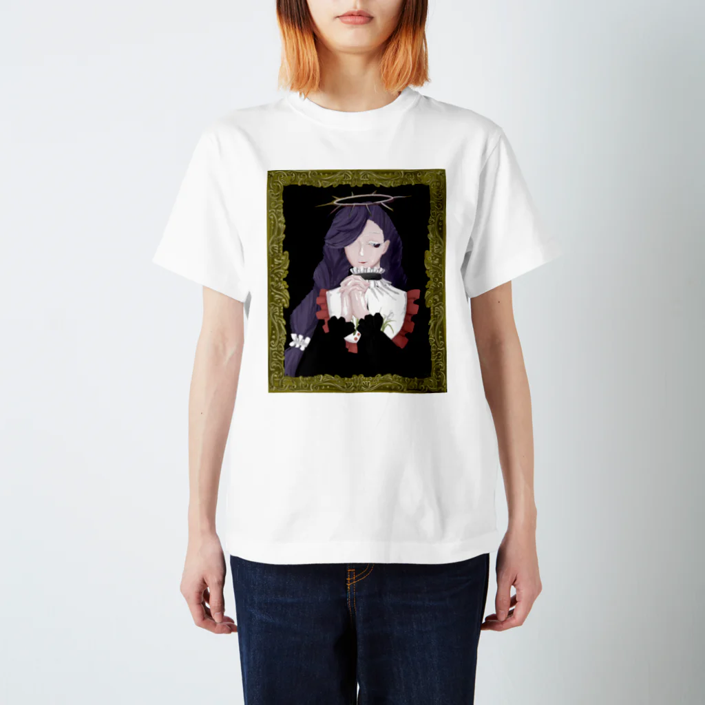 朝ILLUSTRATIONの天使 スタンダードTシャツ