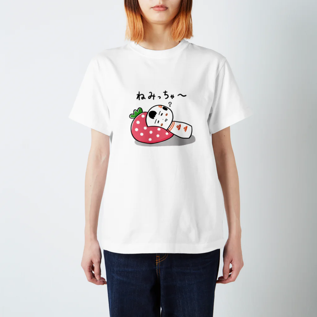 仙台弁こけしのねみっちゃ〜 スタンダードTシャツ