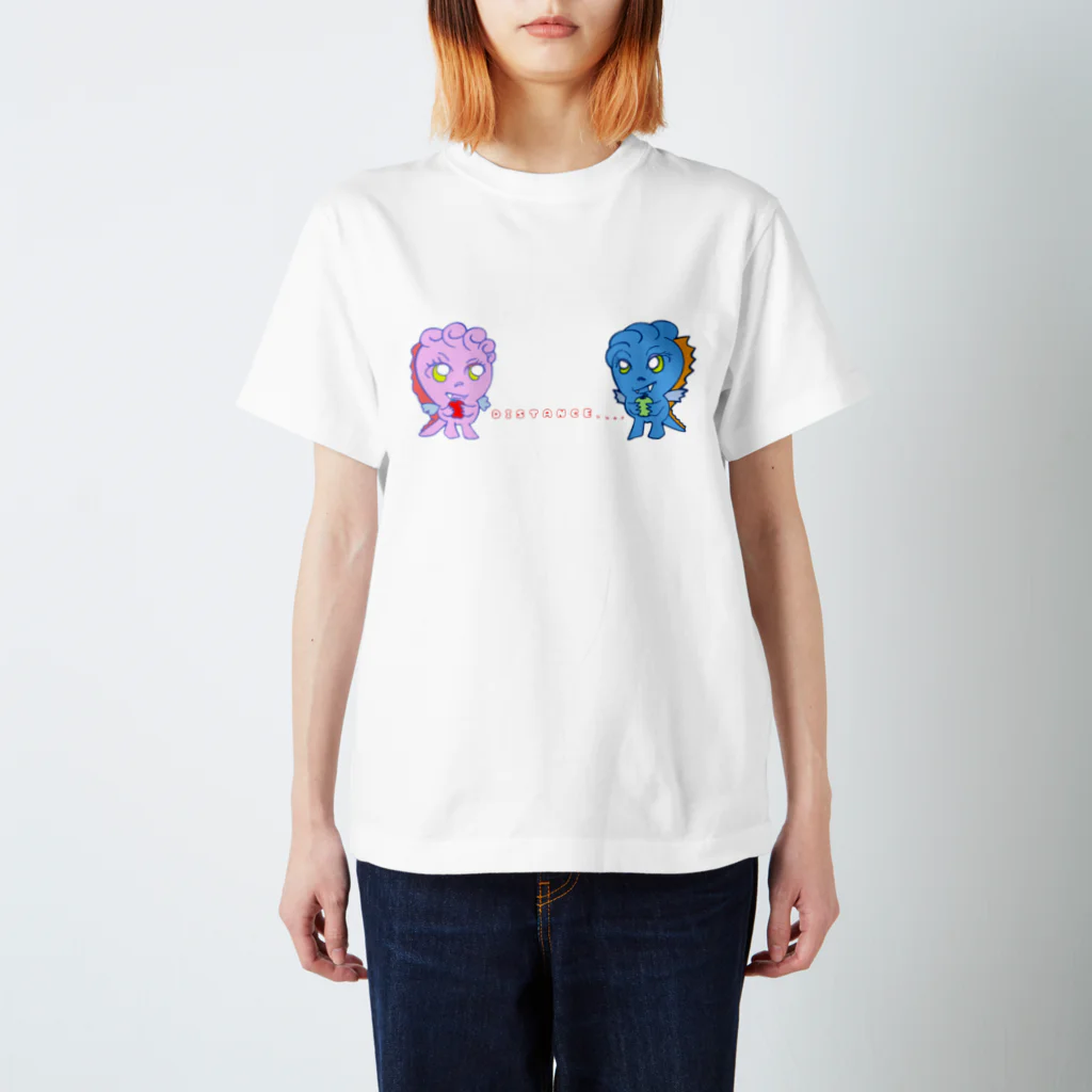 チャンドラー・シーンのどらごん（Distance....） スタンダードTシャツ