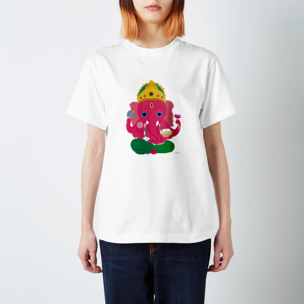 おばけ商店の神仏Tシャツ＜ガネーシャ＞ スタンダードTシャツ