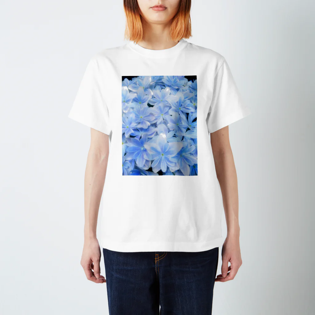 (U・∞・U)の紫陽花 スタンダードTシャツ