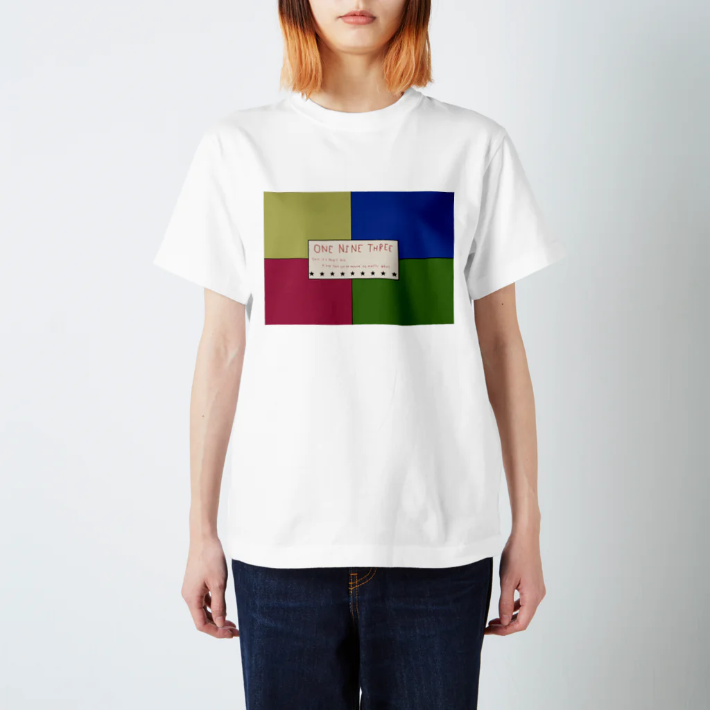 ONE NINE THREE(ワンナインスリー)のレトロなONE NINE THREE スタンダードTシャツ