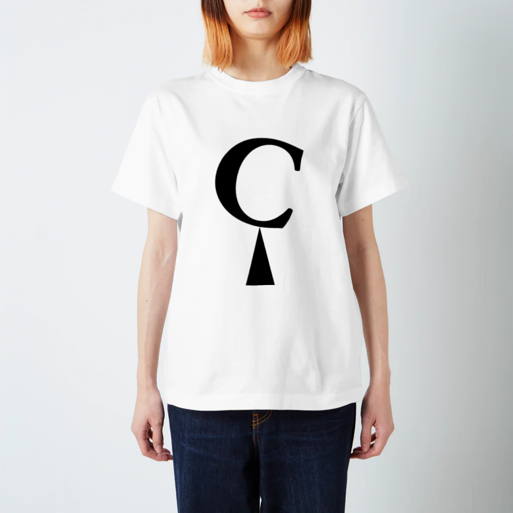 菅原商店 - Bread LabelのType Gravity - C スタンダードTシャツ