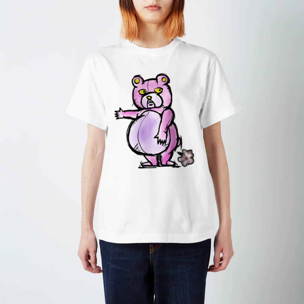 折羽ル子の人食いグマ スタンダードTシャツ