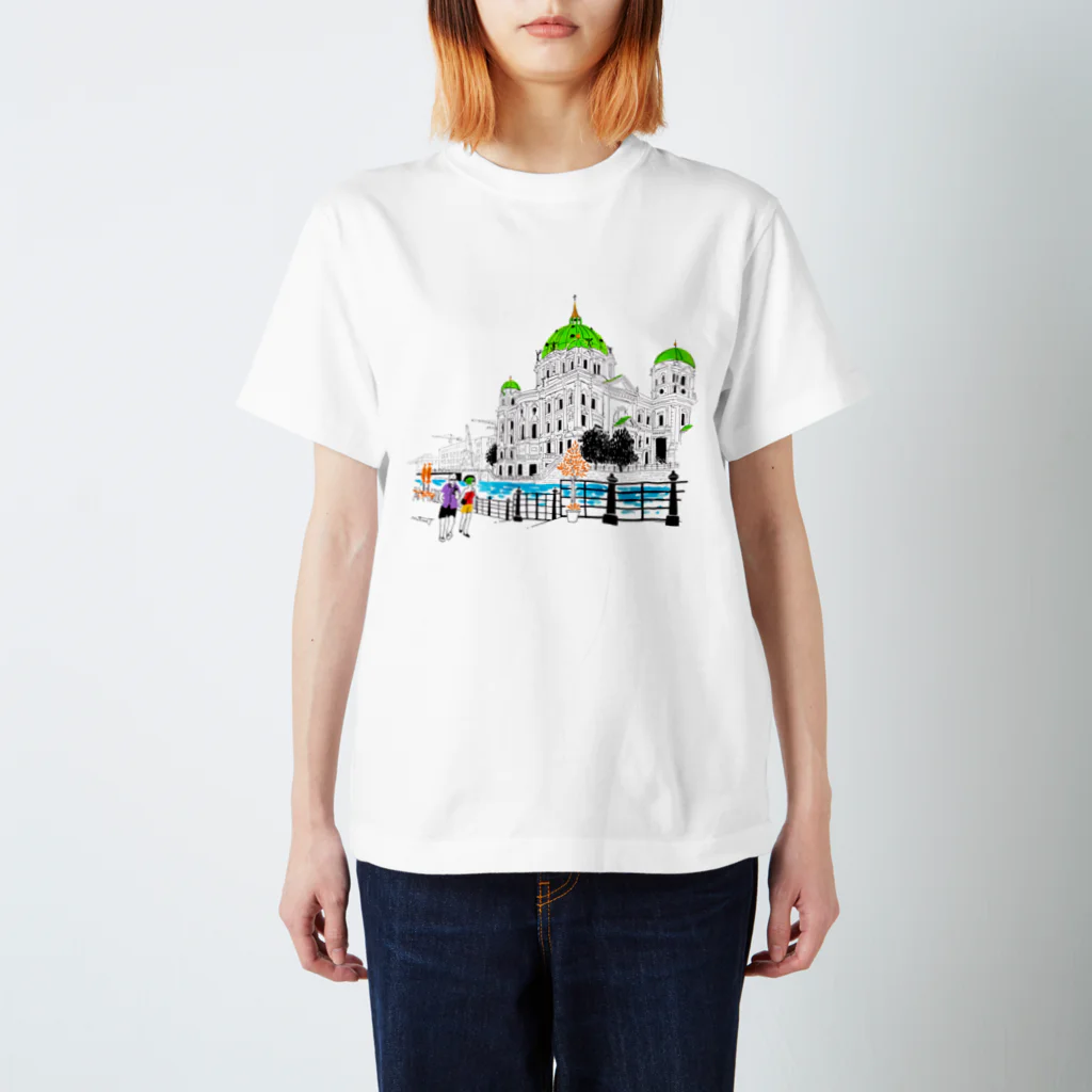 Natsumi TsuchidaのBerlinシリーズ「ドーム」 スタンダードTシャツ