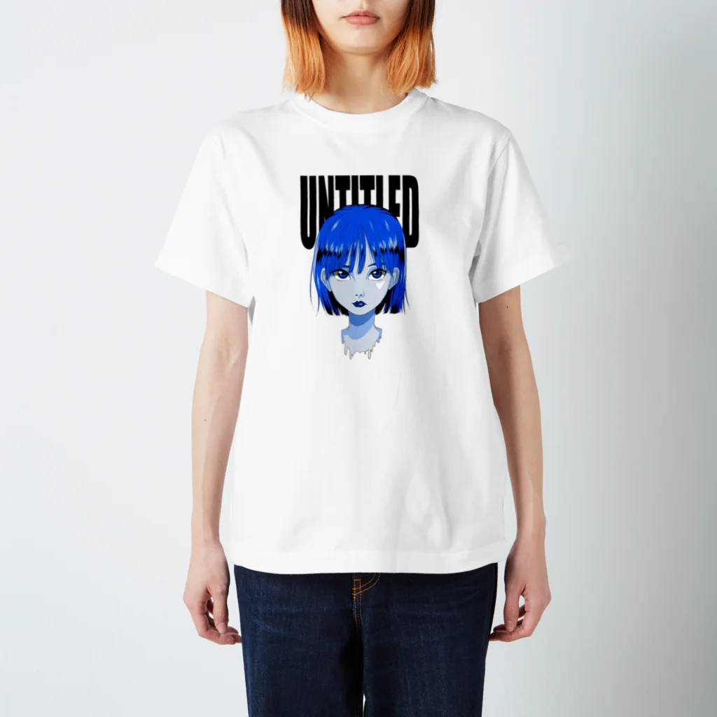 hiroのuntitled"blue" スタンダードTシャツ