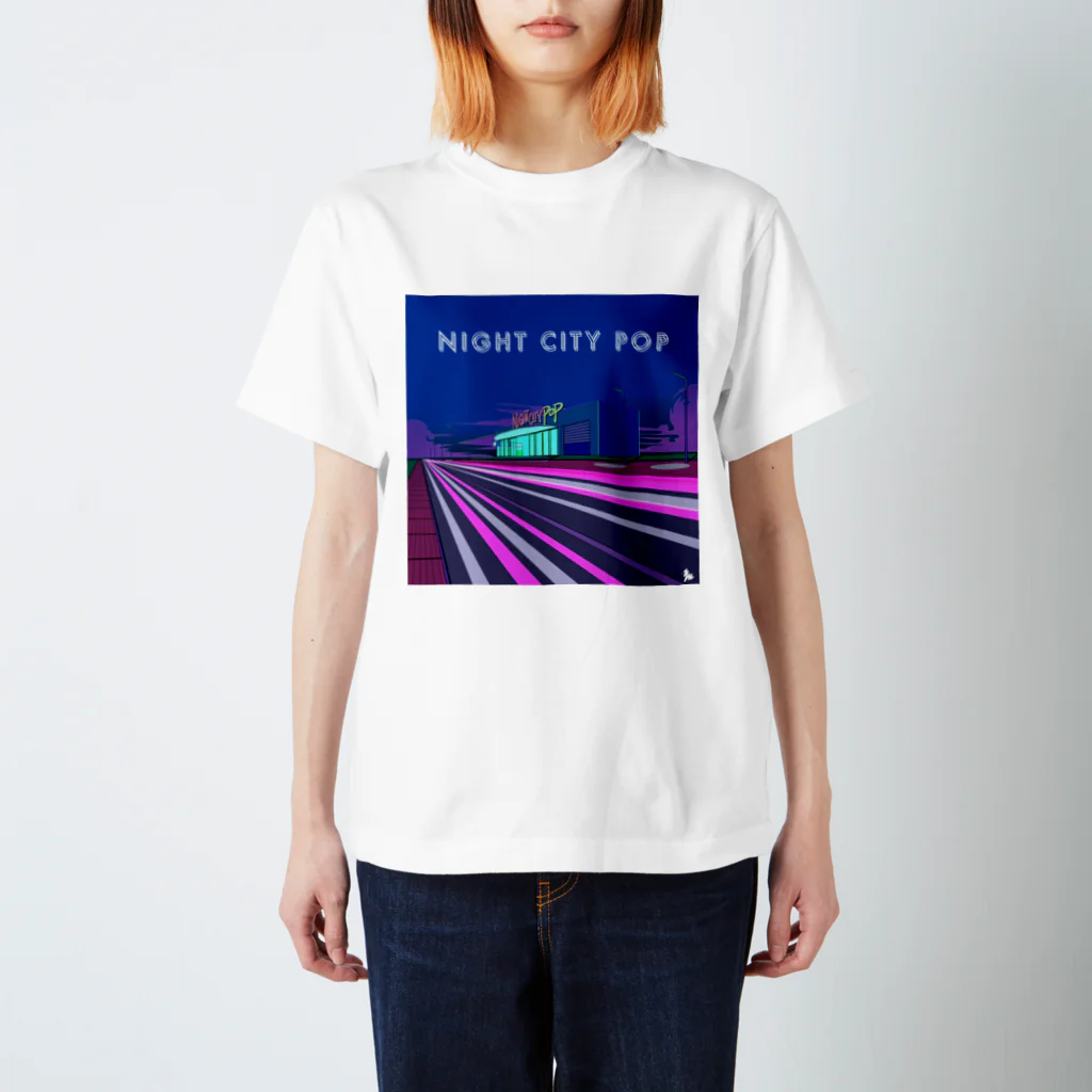 YASUHIRO DESIGNのNIGHT CITY POP スタンダードTシャツ