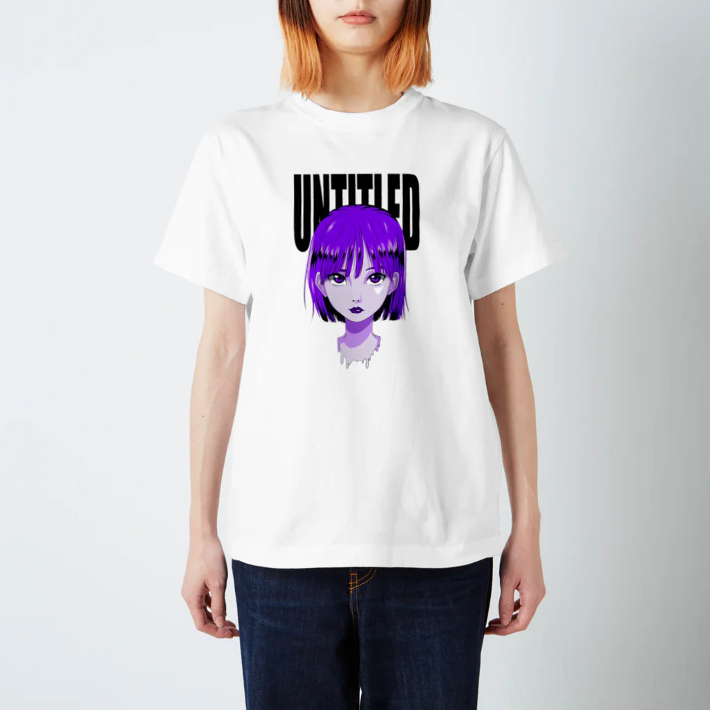 hiroのuntitled"purple" スタンダードTシャツ