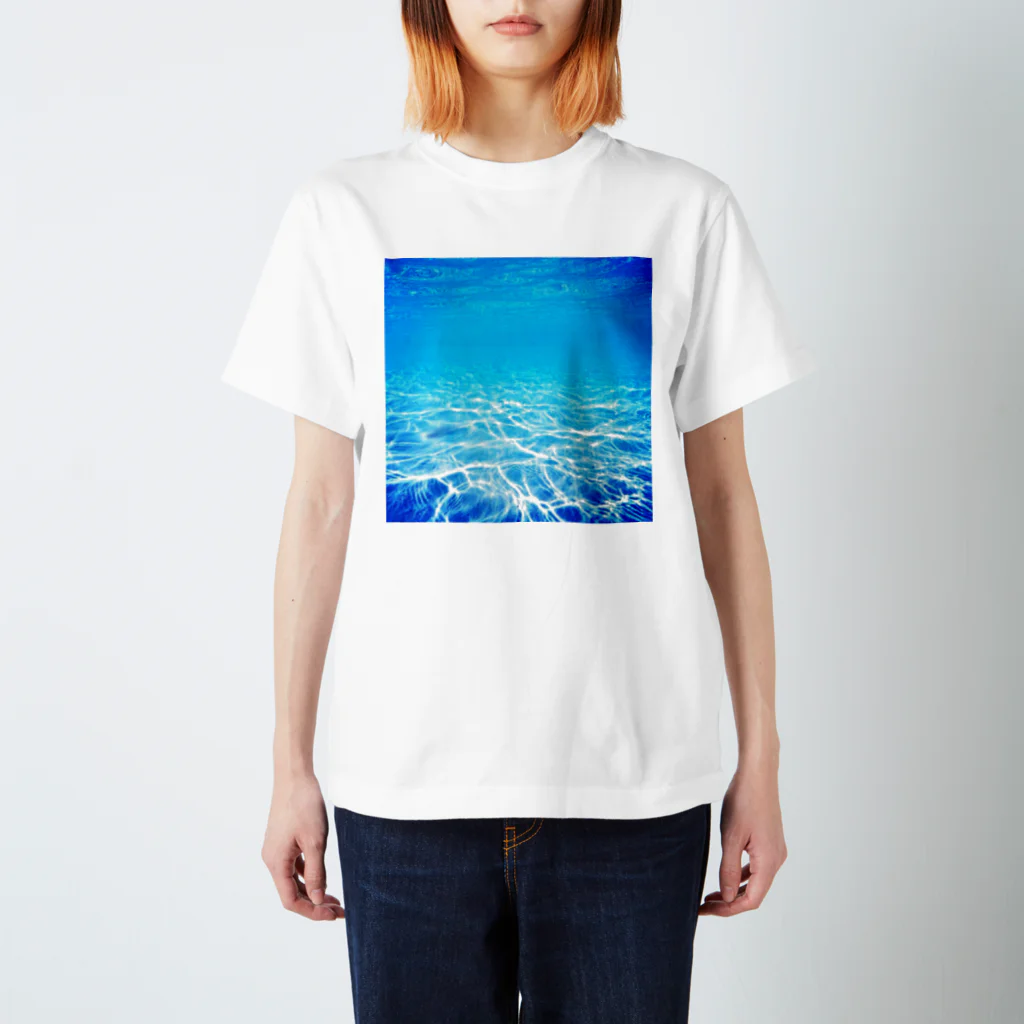 BARE FEET/猫田博人の沖縄の海 スタンダードTシャツ