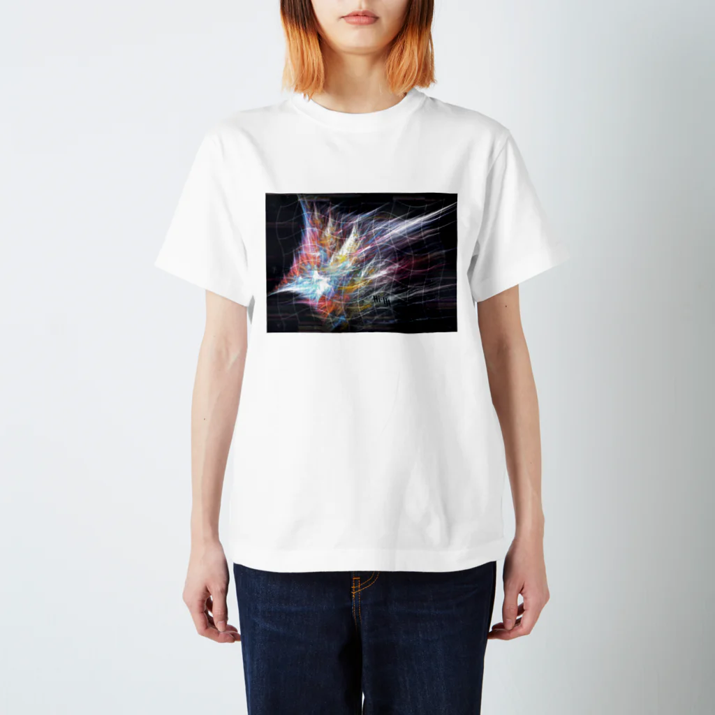 Hi-ⅢのWind Grid Regular Fit T-Shirt