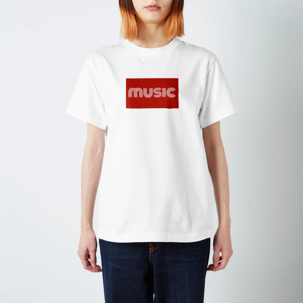 guntemaniaのthe  music Regular Fit T-Shirt