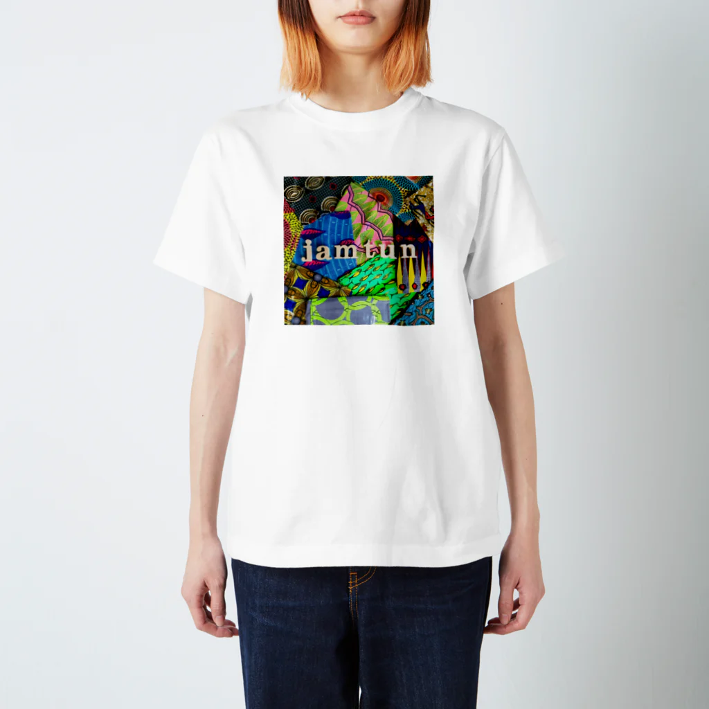 jam tun ジャムタン のジャムタンロゴ写真 Regular Fit T-Shirt