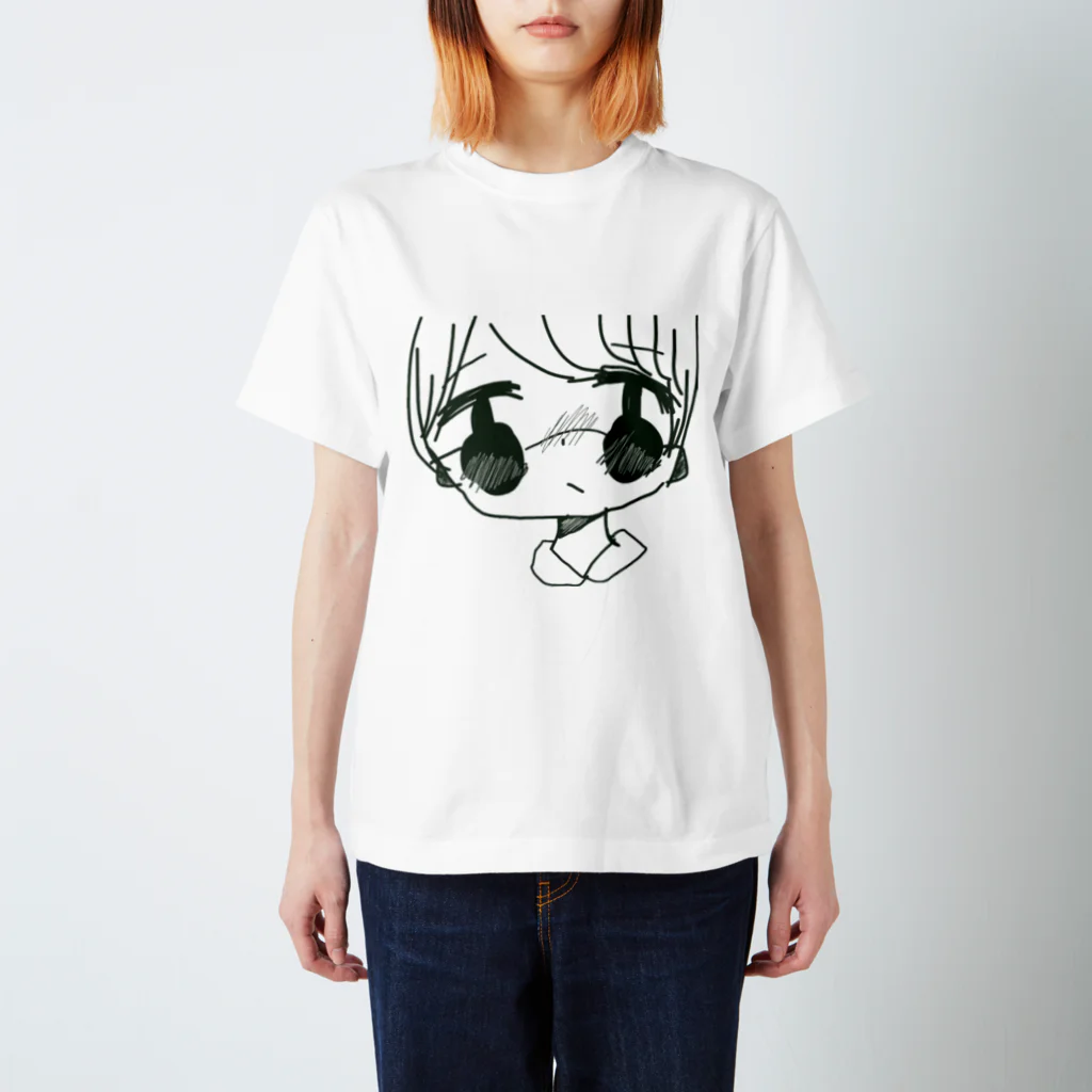 ‍撲殺天使おゆゆ湯‍ ୨୧⑅︎*のしゃいしゃいくん スタンダードTシャツ