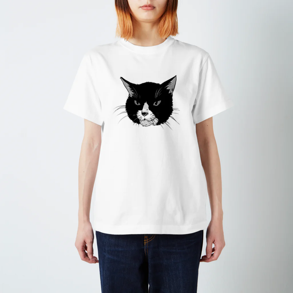 はちわれのはちわれ猫のクマゴロー Regular Fit T-Shirt